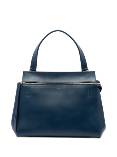 Celine Pre-Owned 2012 Medium Leather Edge handbag Blue VX17SKV29IONX6ZV