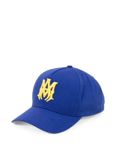 AMIRI MA logo-embroidered baseball cap Blue AMSAHE1056