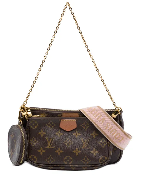 Louis Vuitton Pre-Owned 2020 Monogram Multi Pochette Accessoires satchel Brown 3BO6KFUNQKM8TN3P