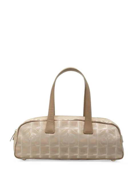 CHANEL Pre-Owned 2003-2004 New Travel Line Nylon handbag Neutrals U1DIYWWUES6EE8C5