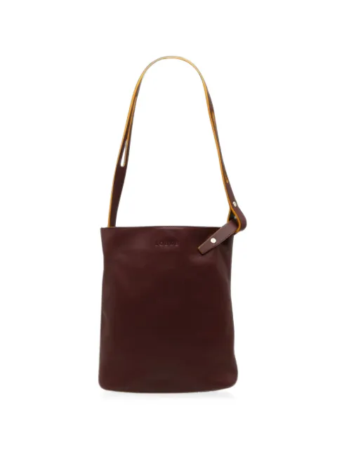 Loewe Pre-Owned 2012 Leather shoulder bag Red FIUJX2G2I72SDEXL