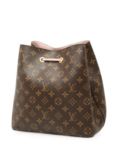 Louis Vuitton Pre-Owned 2018 Monogram Neonoe MM bucket bag Brown AGY266R4OEFDZMP9