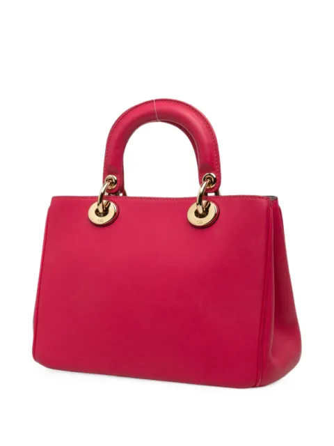 Christian Dior Pre-Owned 2014 Mini Leather Diorissimo satchel Pink 3OSQ2I1HM4JW6PAF