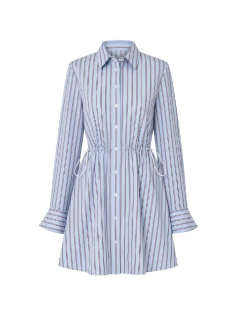 Toccin Kirby striped shirt mini dress Blue TF6444M135