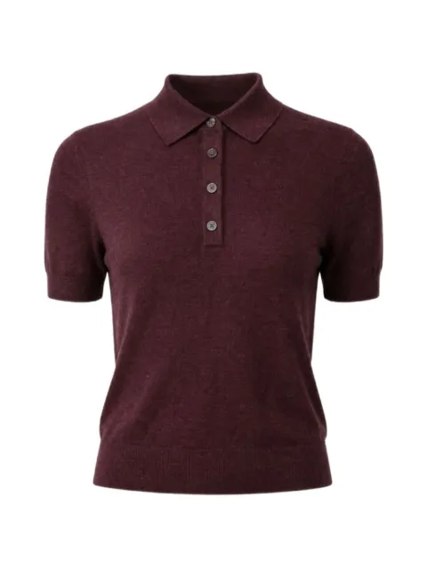 Toccin Rue short-sleeve polo shirt Red TF6902N471