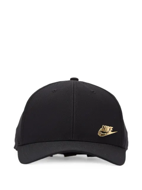 Nike Dri-FIT Club metal-logo cap Black FB5371