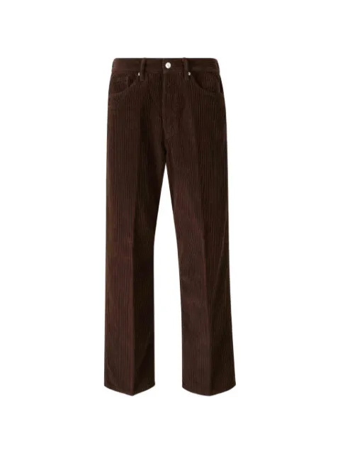 Nine In The Morning corduroy straight-leg trousers Brown ICA42100COTTON
