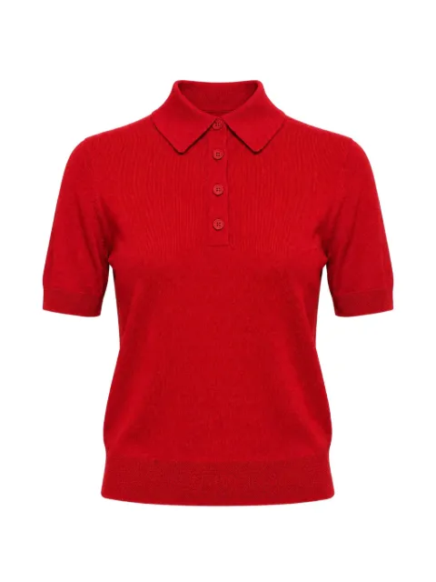 Toccin Rue short-sleeve polo shirt Red TF6902N471