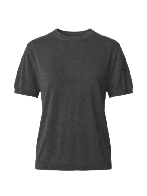 Toccin Cary boxy wool T-shirt Grey TF6902N474