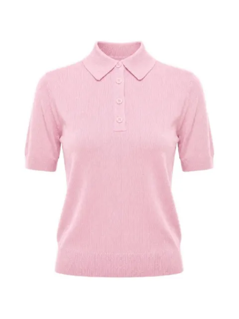 Toccin Rue short-sleeve polo top Pink TF6902N471