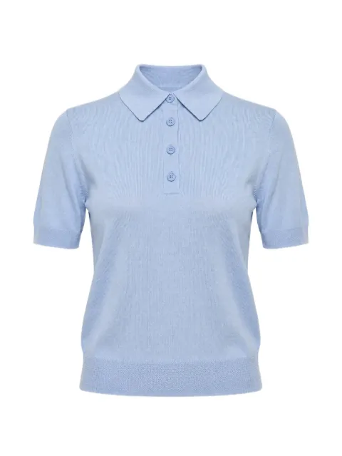 Toccin Rue short-sleeve polo shirt Blue TF6902N471