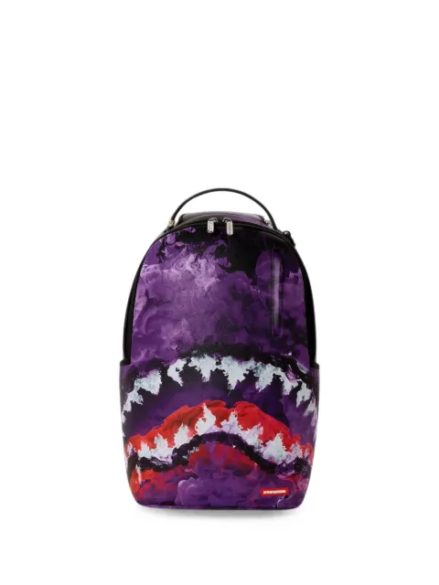 Sprayground Shadow Fade shark-print backpack Purple B8750