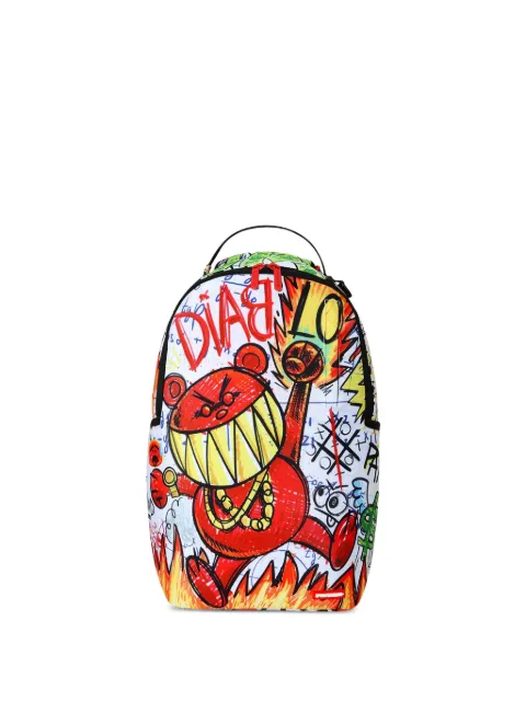Sprayground Doodle Diablo Essay backpack White B8442