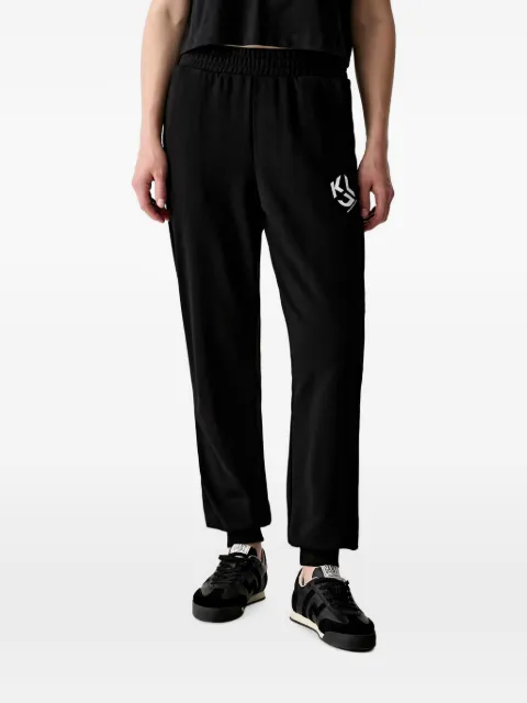 Karl Lagerfeld Jeans logo-print track pants Black B3W10023