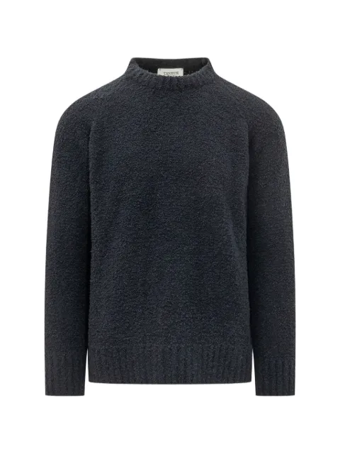 Laneus crew-neck bouclé sweater Blue F6LAMAKN036