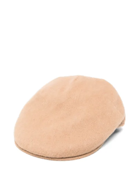 Borsalino Parigi logo-patch hat Neutrals B12182D0071248B