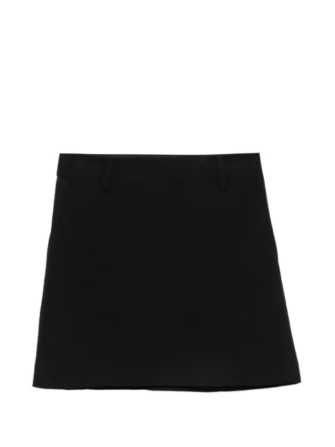 DUNST A-line mini skirt Black UDSK6C201BK