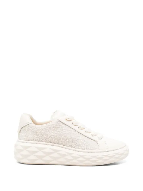 Jimmy Choo Diamond Light Maxi lace-up sneakers Neutrals DIAMONDLIGHTMAXI