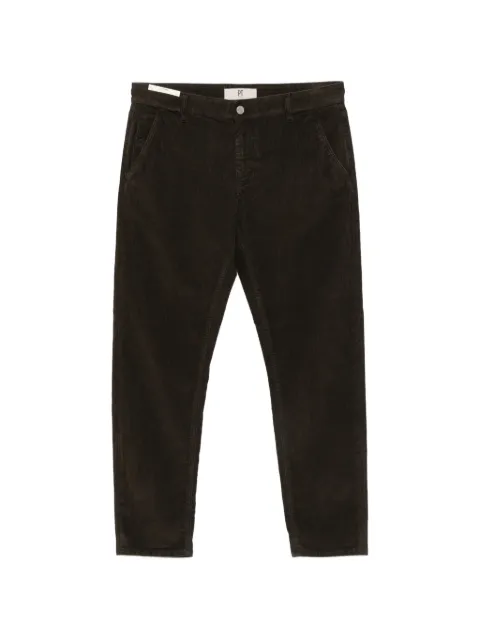 PT Torino corduroy tapered trousers Brown C5ZP01Z0TT33P0