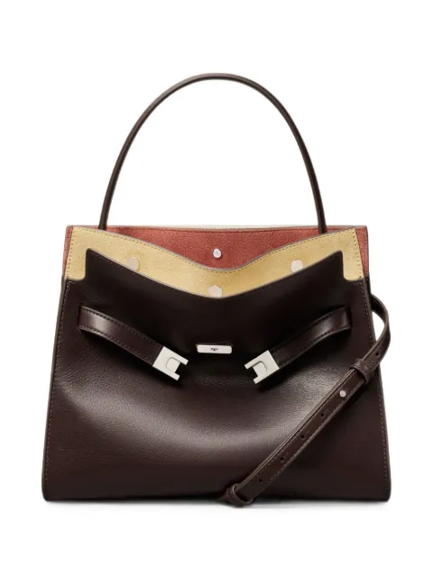 Tory Burch small Lee Radziwill double bag Brown 183407