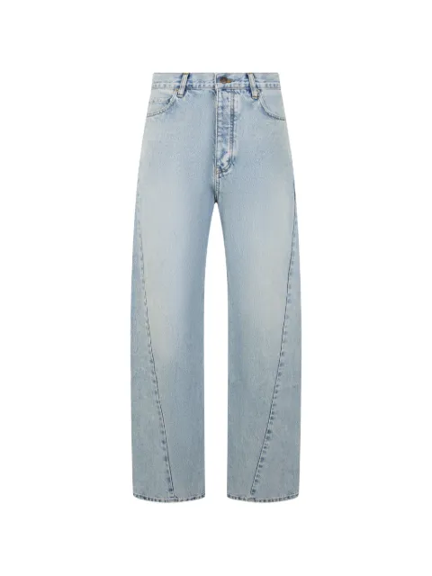 Balenciaga distressed loose-fit jeans Blue A001OTTBP48