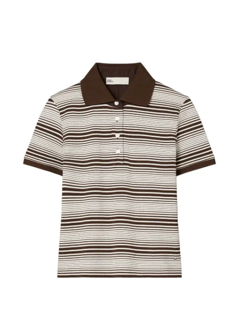 Tory Burch Little Grumps cotton polo Neutrals 179594