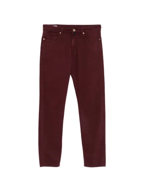 Incotex straight-leg trousers Red BS007LJ0005