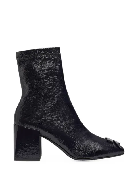 Courrèges Reedition ankle boots Blue 426SAB021VY0035