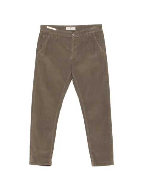 PT Torino corduroy tapered trousers Brown C5ZP01Z0TT33P0