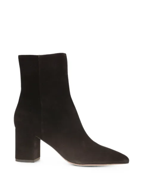 Paris Texas Anja 70 suede ankle boots Black PX2169XV003