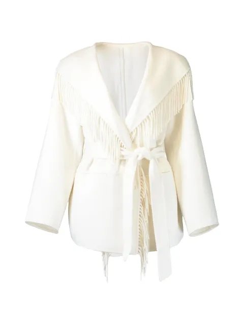 SIMKHAI Rowen fringe jacket White 5267014WL