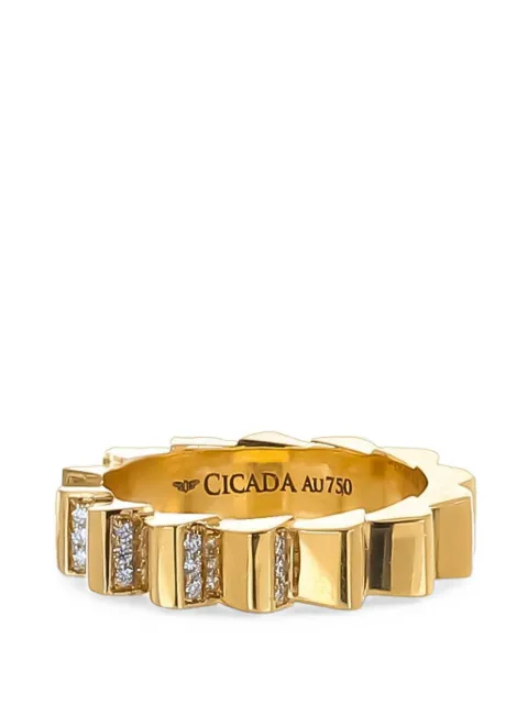Cicada Jewelry diamond ring Gold 9301