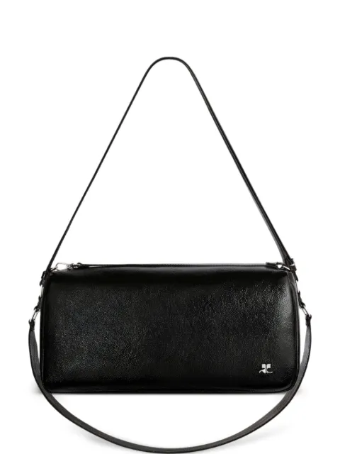 Courrèges medium Three Sixty shoulder bag Black 426GSA236CR0043