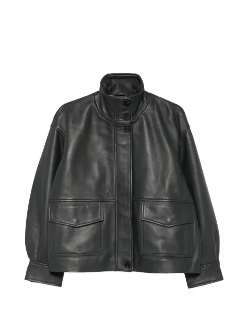 Sessùn Alvann leather jacket Grey 26112016