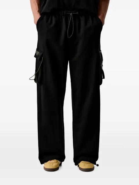 Sprayground Unleash the Shark logo-print cargo pants Black SP804GBLK