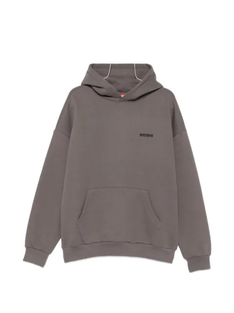 WRSTBHVR logo-print hoodie Grey U2026TT3692