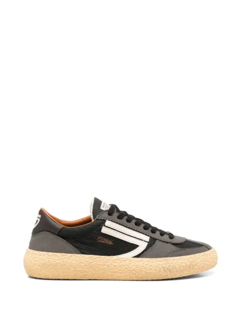 Puraai Daiquiri laqce-up sneakers Black PU101V078