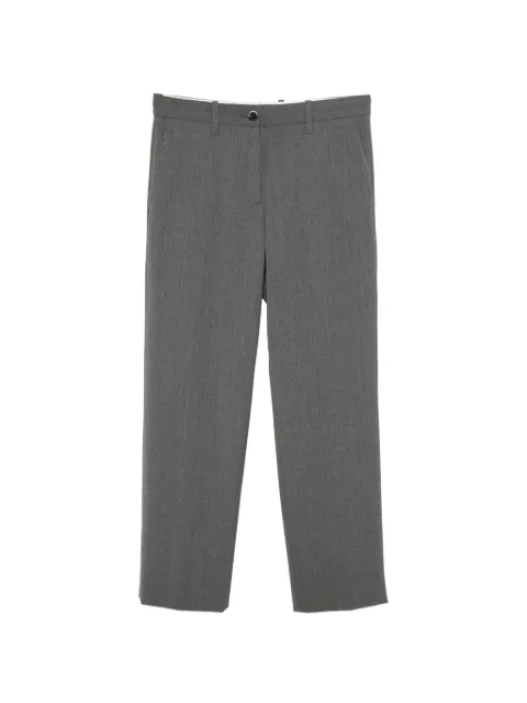 Nine In The Morning Seraphine straight-leg trousers Grey 9FW26SER05