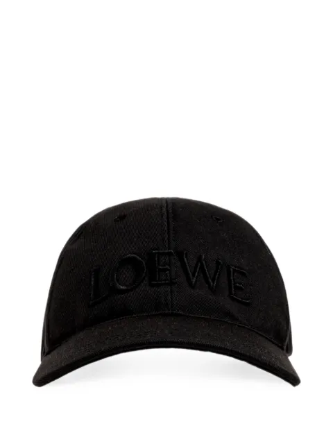 LOEWE embroidered-logo baseball cap Black K820358X68