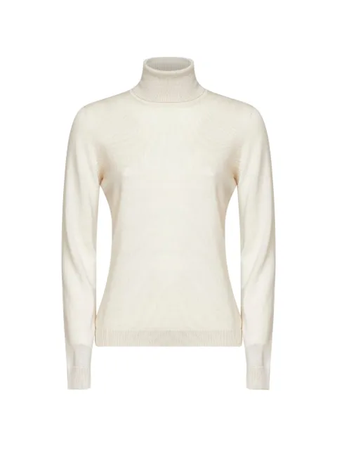 Blanca Vita turtleneck fine-knit sweater Neutrals 5421314202007