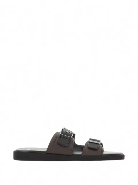 BOSS buckle-fastening strap sandals Black 50541765002