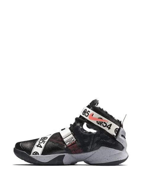 Nike LeBron Soldier 9 Quai 54 touch-strap sneakers Black 749490010