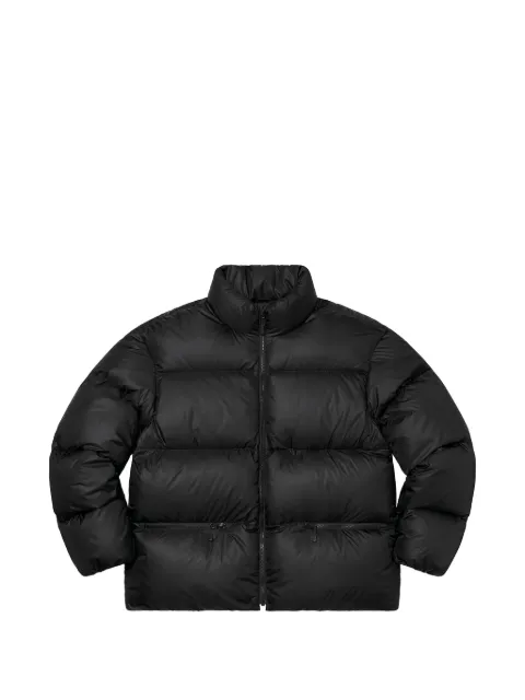Supreme Yohji Yamamoto logo-print down jacket Black SUPYOHJIDOWNJKT
