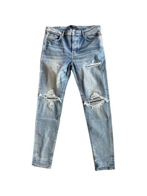 AMIRI MX1 patch jeans Blue AMR002