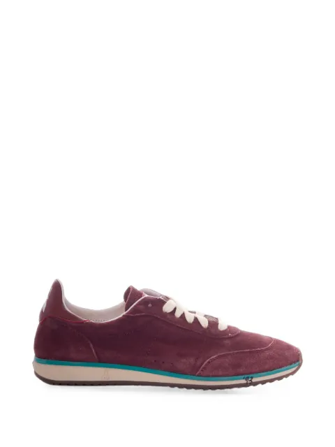 Patrizia Pepe panelled suede sneakers Red 2Z0074L055FG98