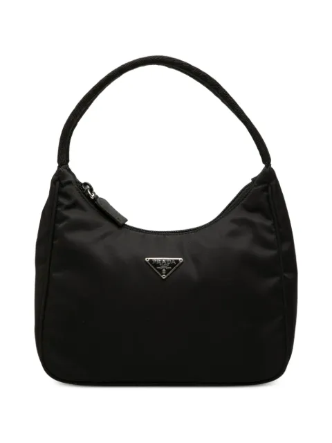 Prada Pre-Owned 2000-2013 Mini Tessuto Sport shoulder bag Black 3F9N3TMUVVXP56OW