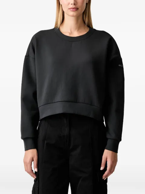 Columbia Amazesweats logo-print cropped sweatshirt Black 2174361