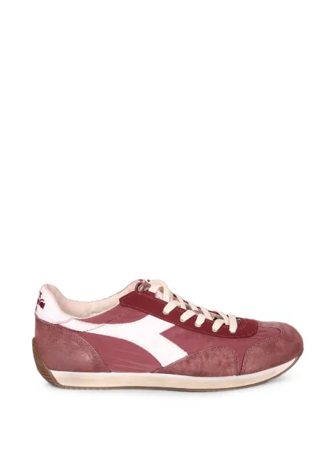 Diadora Equipe Vela SW suede-panelled sneakers Red 182806