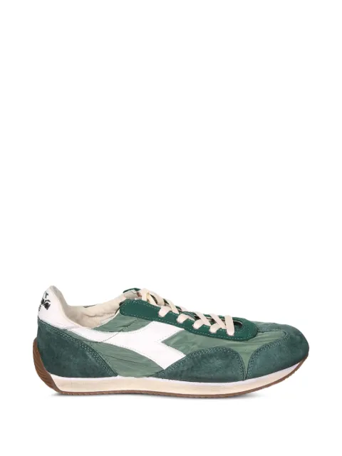 Diadora Equipe Vela SW suede-panelled sneakers Green 182806