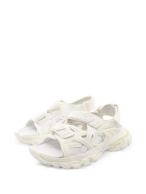 Balenciaga Pre-Owned 2010s Track touch-strap sandals White 1098223